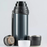 Paslanmaz Çelik 2.3 L Vakumlu Termos Gri